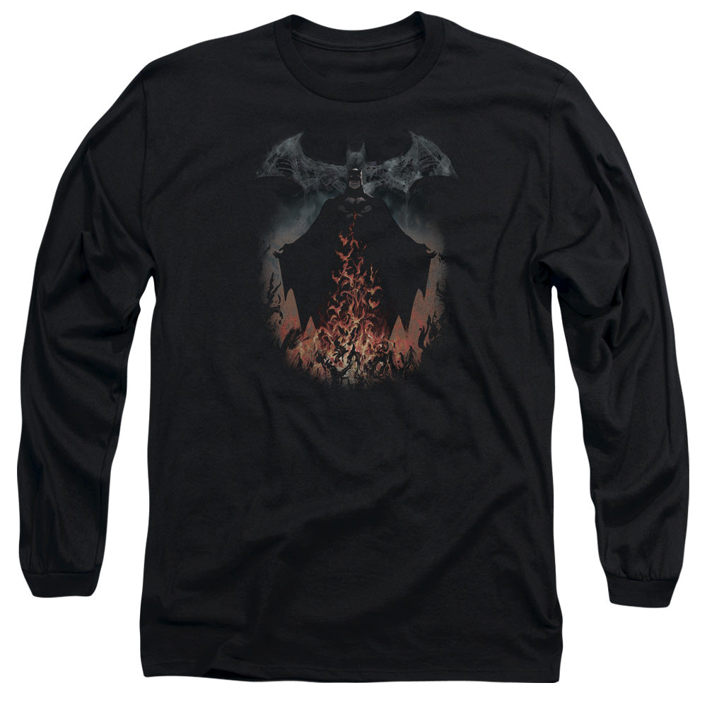 Batman - Smoke & Fire Adult Long Sleeve product image 1