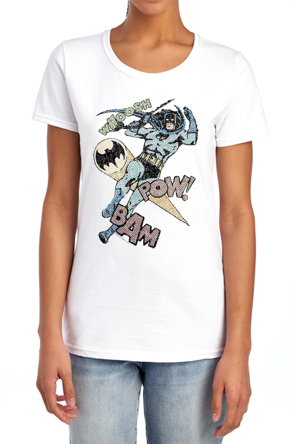 Batman - Halftone Swing Women's Short Sleeve product image 1