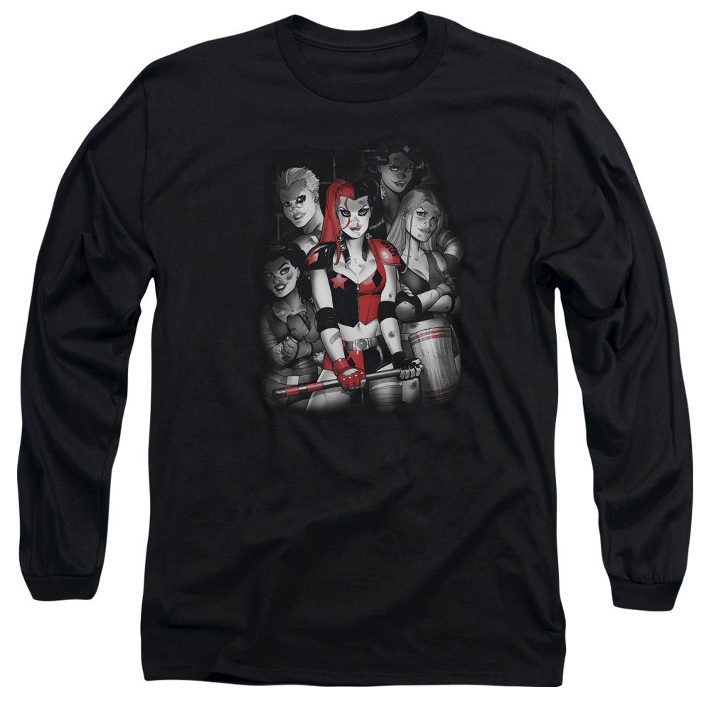 Batman - Bad Gals Bw Adult Long Sleeve product image 1