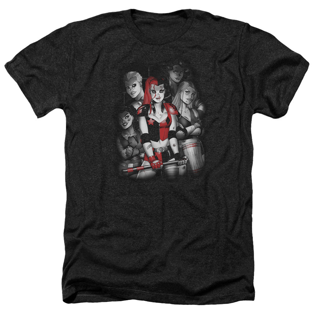 Batman - Bad Gals Bw Adult Regular Fit Heather Short Sleeve product image 1