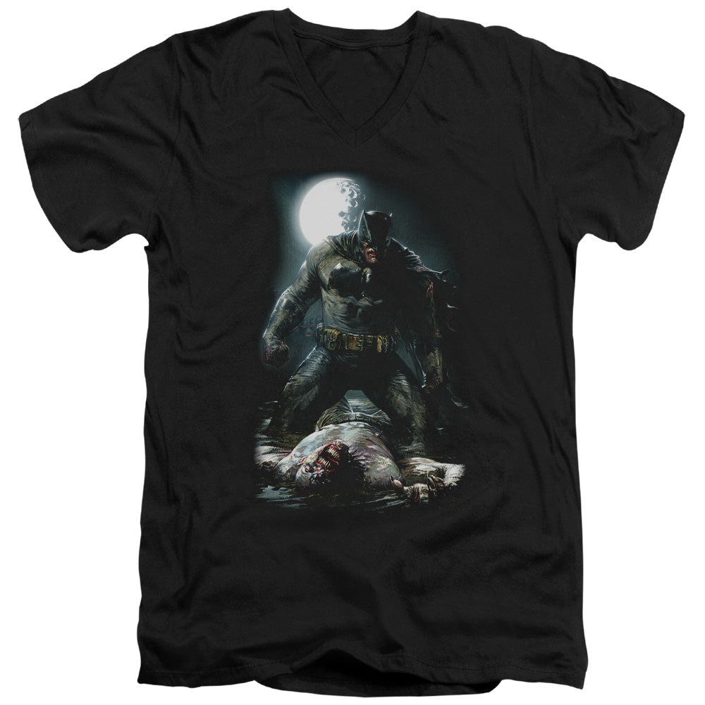 Batman - Mudhole Adult Slim Fit V Neck Cotton product image 1