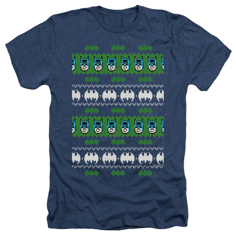 Batman - Christmas Sweater Adult Regular Fit Heather Short product image 1