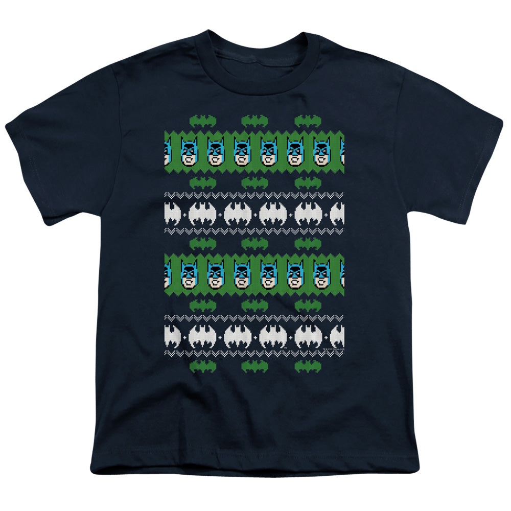 Batman - Christmas Sweater Youth Short Sleeve product image 1