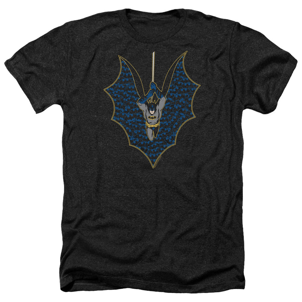 Batman - Bat Fill Adult Regular Fit Heather Short Sleeve product image 1