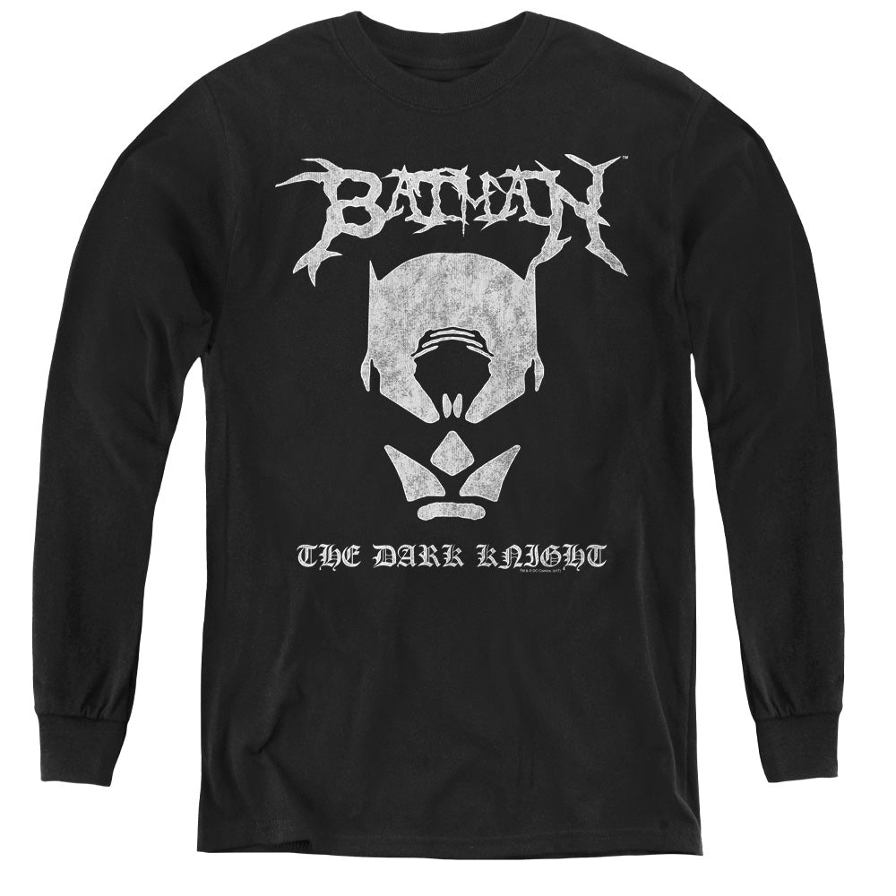 Batman - Black Metal L - S Youth product image 1
