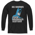 Batman - Knows L - S Youth product image 1