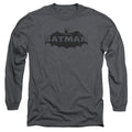 Batman - Newsprint Logo Adult Long Sleeve product image 1