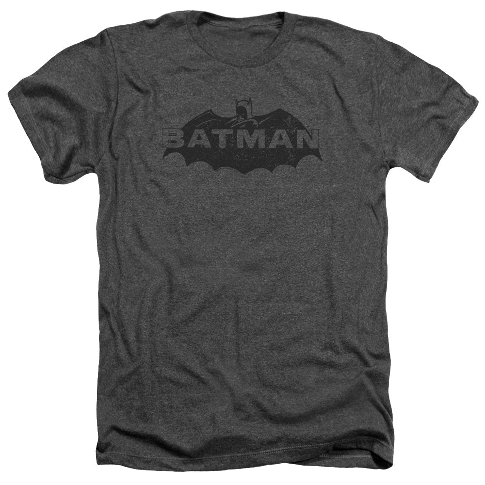 Batman - Newsprint Logo Adult Regular Fit Heather Short product image 1