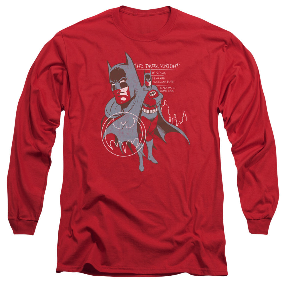 Batman - Lean And Muscular Adult Long Sleeve product image 1