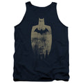 Batman - Gold Silhouette Adult Tank Top