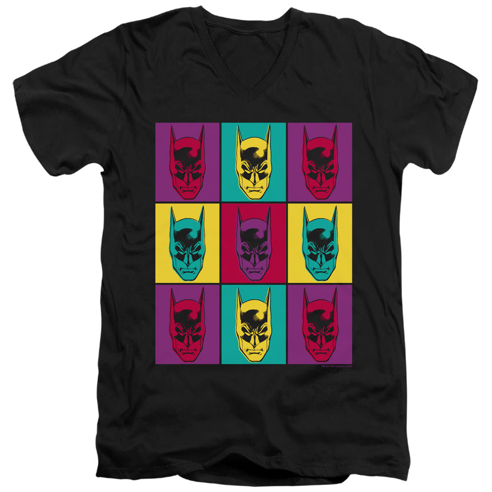Batman - Warhol Adult Slim Fit V Neck Cotton product image 1