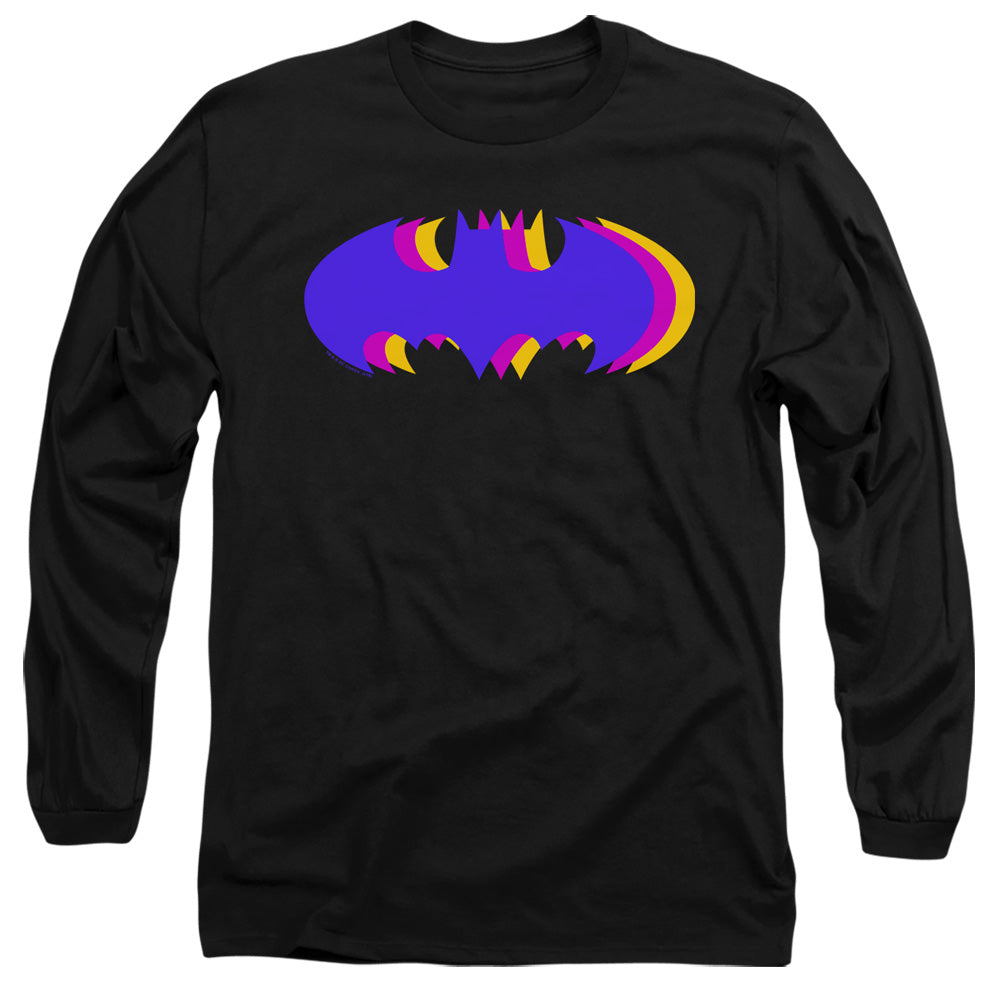 Batman - Tri Colored Symbol Adult Long Sleeve product image 1