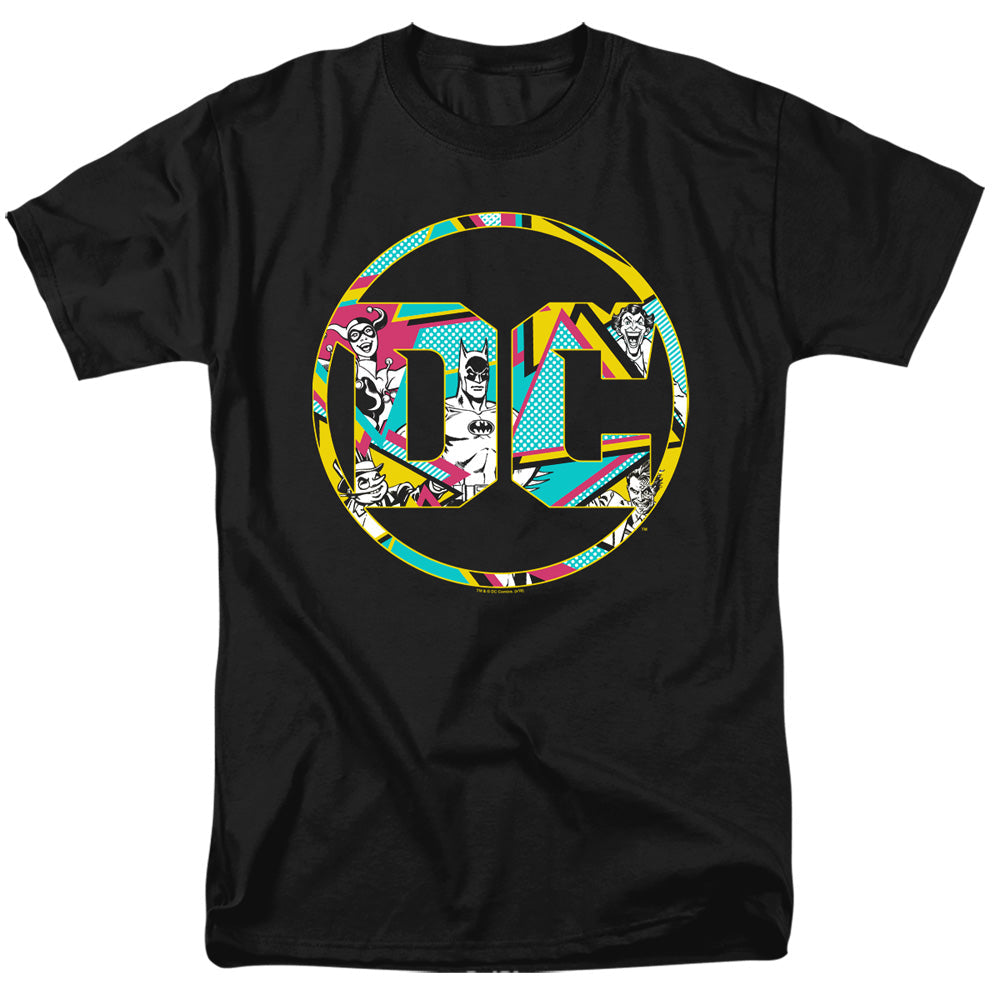 Batman - 80S Bat Logo Adult Regular Fit Short Sleeve product image 1