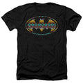 Batman - Aztec Fill Adult Regular Fit Heather Short Sleeve product image 1