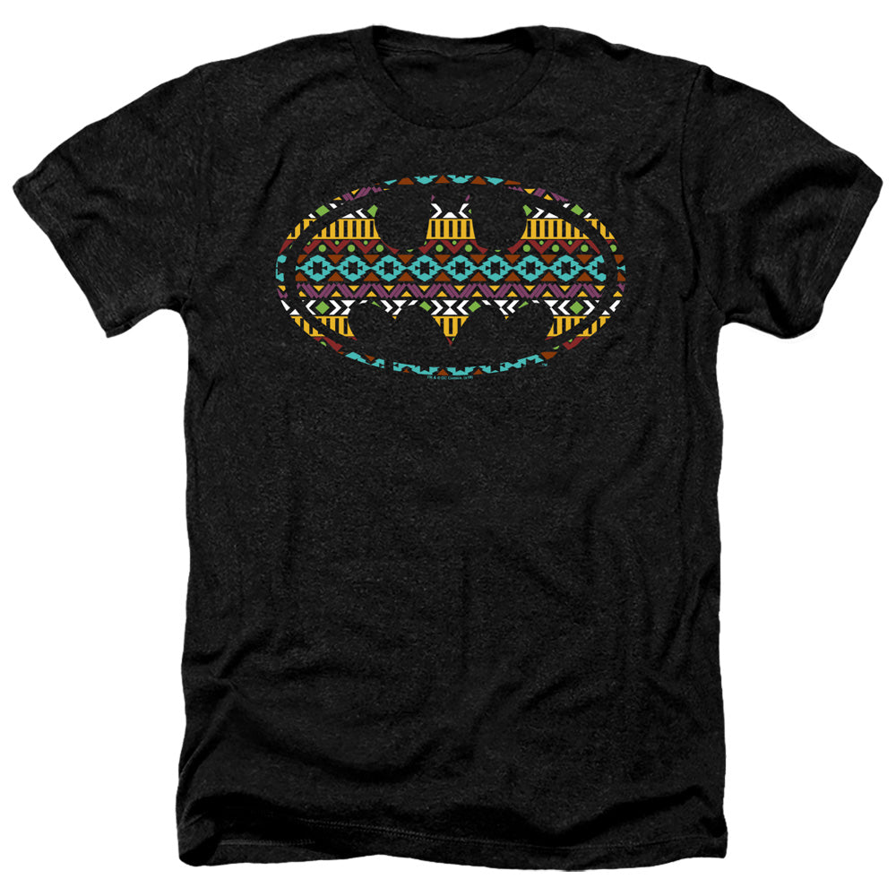 Batman - Aztec Fill Adult Regular Fit Heather Short Sleeve product image 1