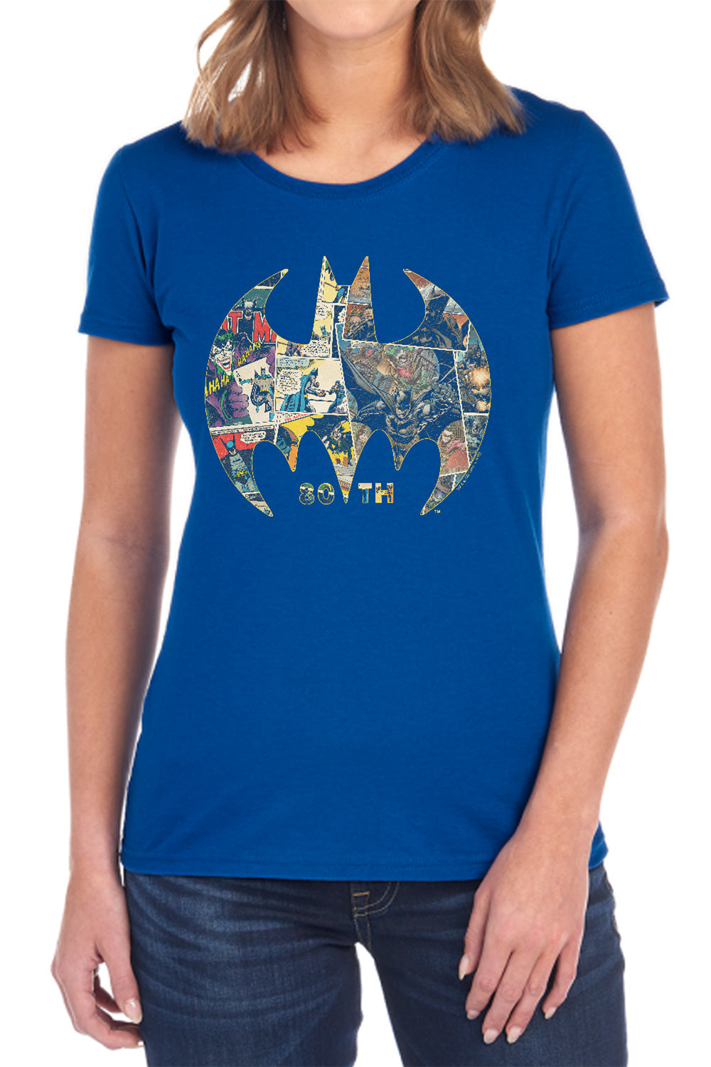 Batman - 80Th Shield Women's Short Sleeve product image 1