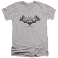 Batman - Gotham Shield Adult Slim Fit V Neck Cotton product image 1