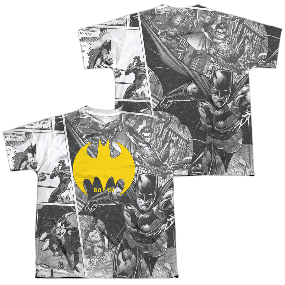 Batman - Collage (Front - Back Print) Youth Short Sleeve product image 1