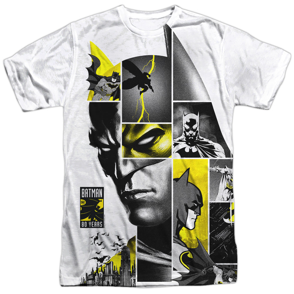 Batman - 80Th Panels Adult Regular Fit Short Sleeve 100% product image 1