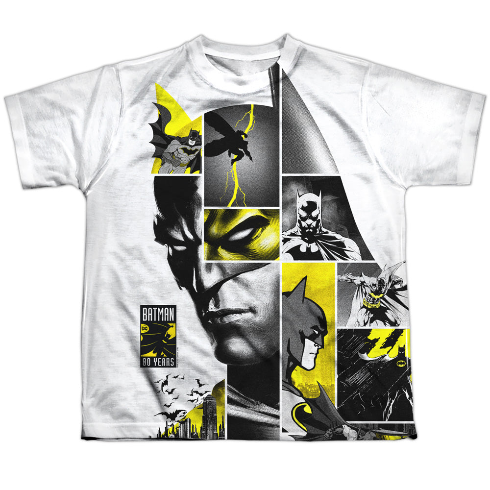 Batman - 80Th Panels Youth Short Sleeve 100% Poly product image 1