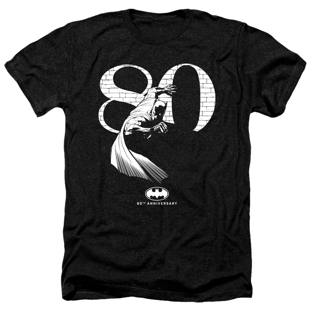 Batman - 80 Wall Adult Regular Fit Heather Short Sleeve product image 1