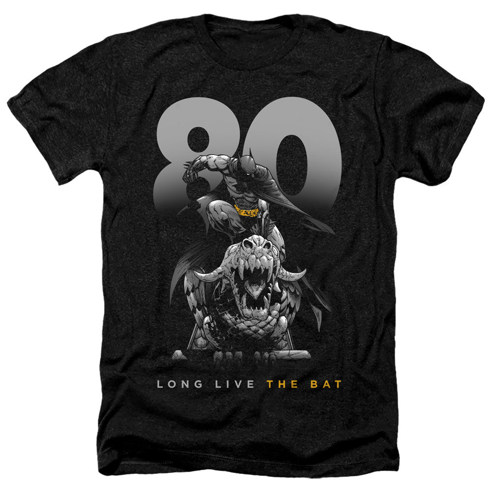Batman - Big 80 Adult Regular Fit Heather Short Sleeve product image 1
