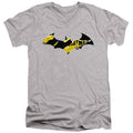 Batman - Torn Gotham Logo Adult Slim Fit V Neck Cotton product image 1
