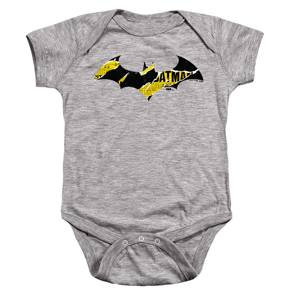 Batman - Batman Torn Gotham Logo Infant Snapsuit
