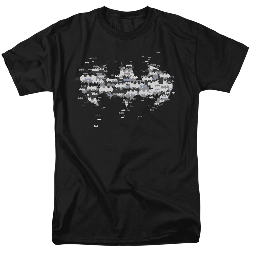 Batman - Multi Bat Logo Adult Regular Fit Short Sleeve product image 1