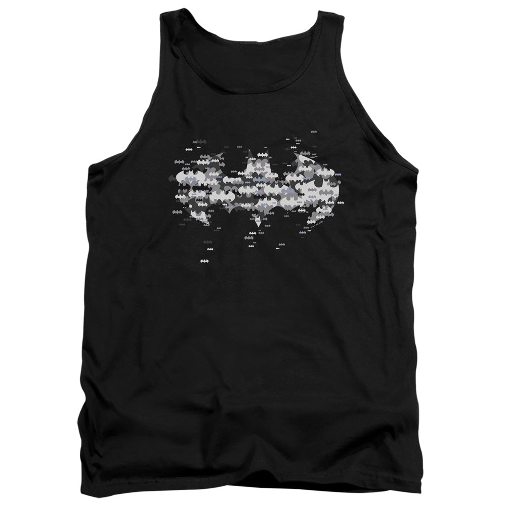 Batman - Multi Bat Logo Adult Tank Top