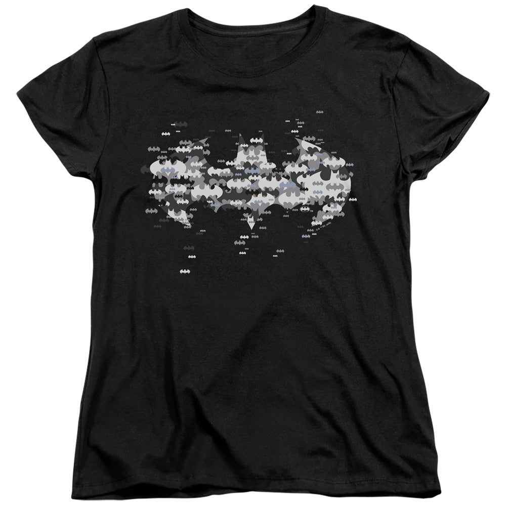 Batman - Multi Bat Logo Women's Short Sleeve product image 1