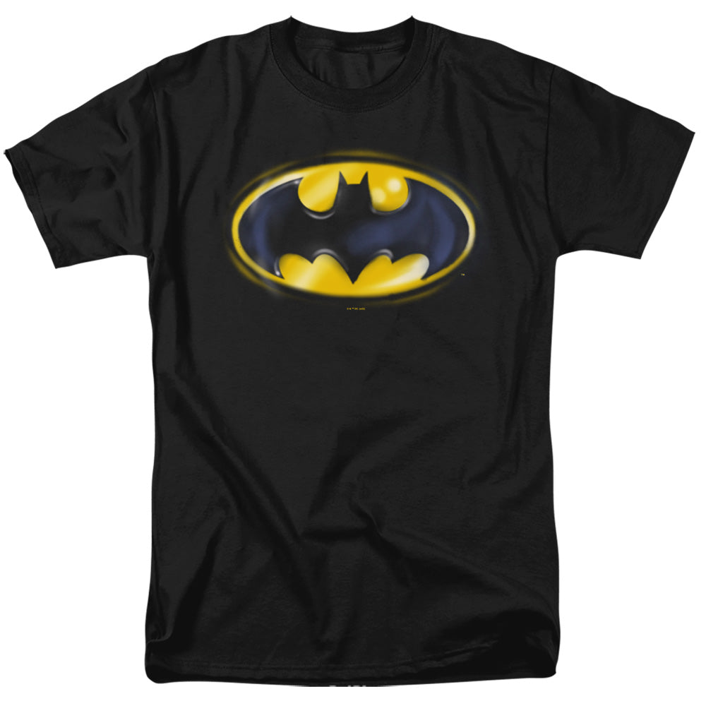 Batman - Airbrush Logo Adult Regular Fit Short Sleeve product image 1