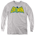 Batman - Wintage Logo L - S Youth product image 1