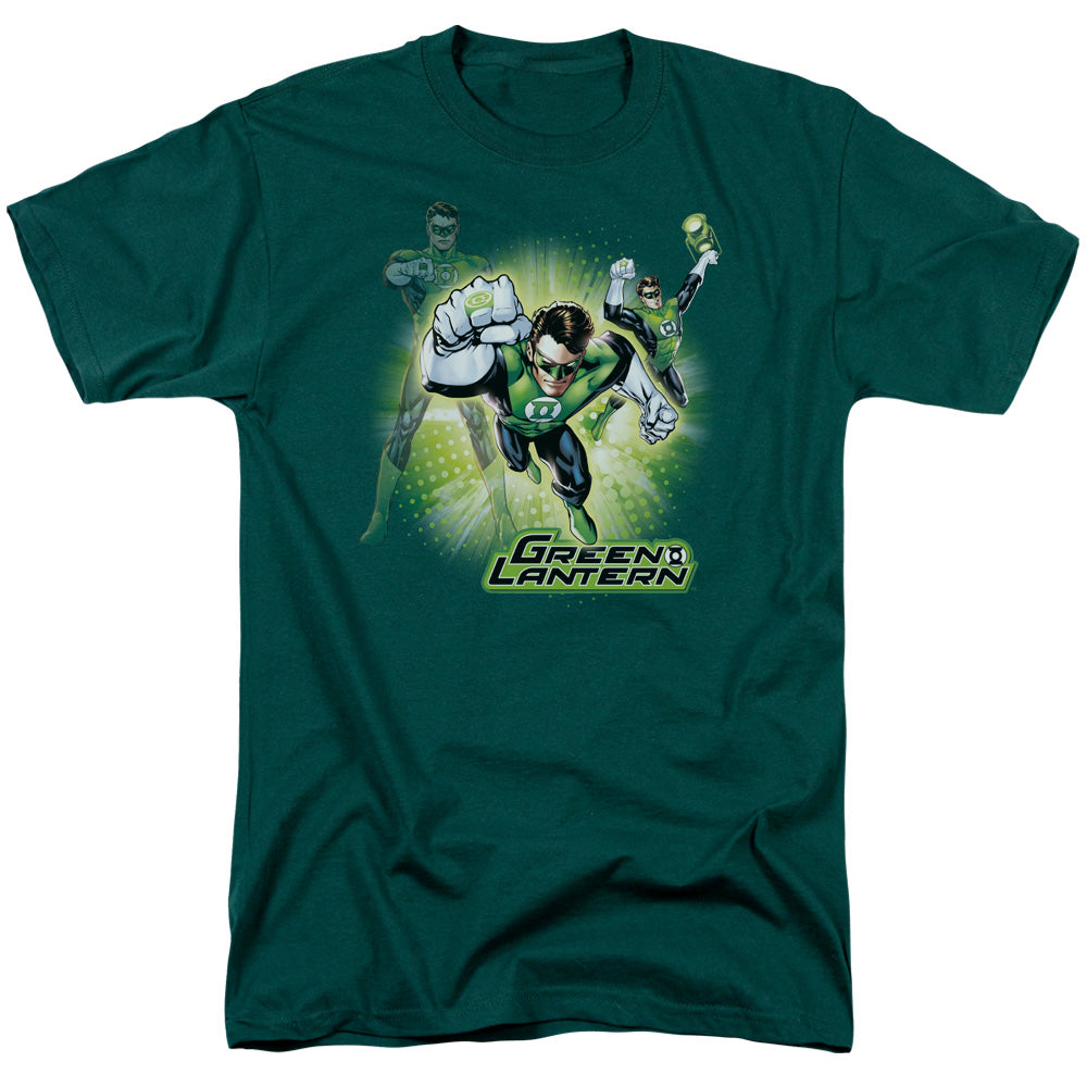JLA - Lantern Burst Adult Regular Fit Short Sleeve product image 1