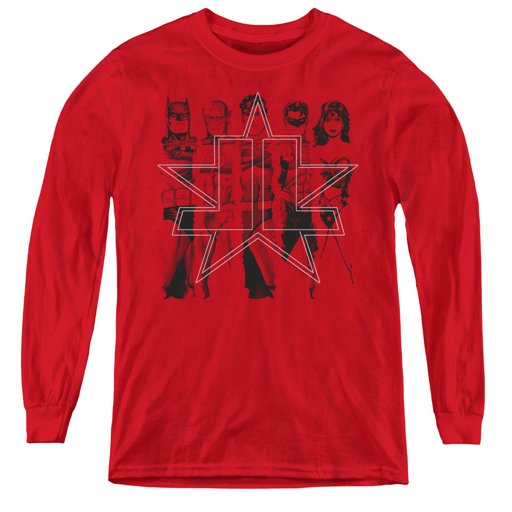 JLA - Five Stars L - S Youth product image 1