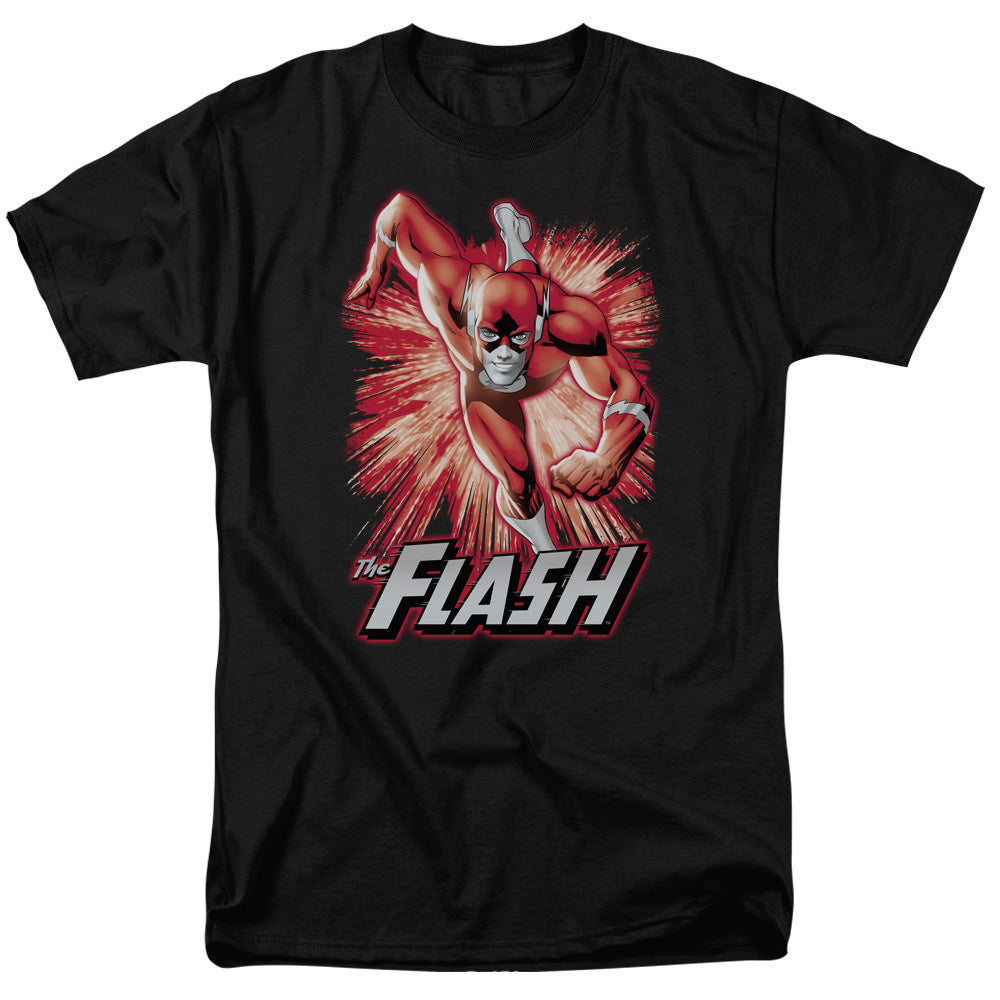 JLA - Flash Red & Gray Adult Regular Fit Short Sleeve product image 1