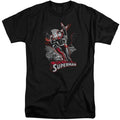 JLA - Superman Red & Gray Adult Tall Fit Short Sleeve product image 1