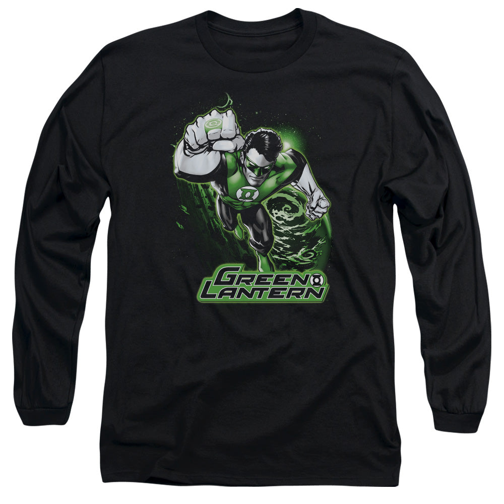JLA - Green Lantern & Gray Adult Long Sleeve product image 1