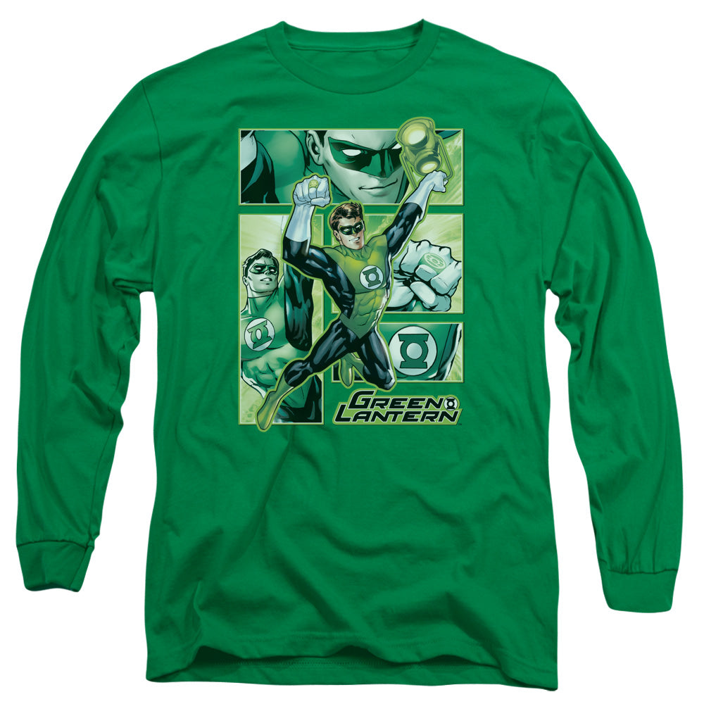 JLA - Green Lantern Panels Adult Long Sleeve product image 1