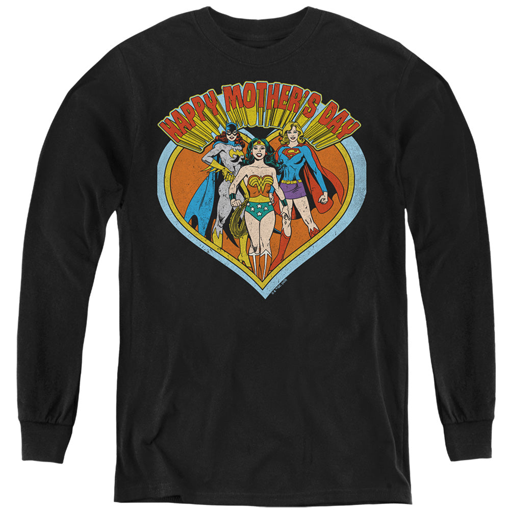 Justice League - JLA Mothers Day Heart L - S Youth product image 1