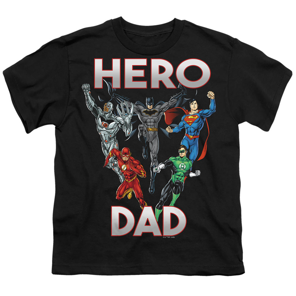 Justice League - Hero Dad Multi Youth Short Sleeve product image 1