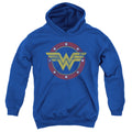 Justice League - Wonder Woman Circle Logo Youth Hooded product image 1