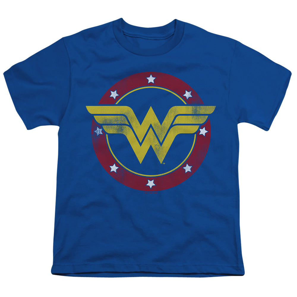 Justice League - Wonder Woman Circle Logo Youth Short Sleeve product image 1