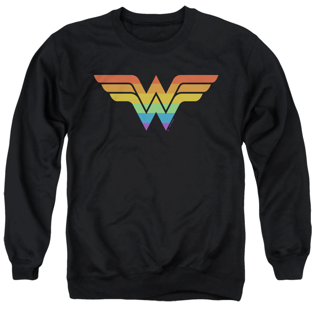 Justice League - Wonder Woman Rainbow Adult Crewneck product image 1