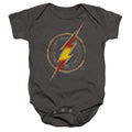 Justice League - Flash Busted Logo Infant Snapsuit