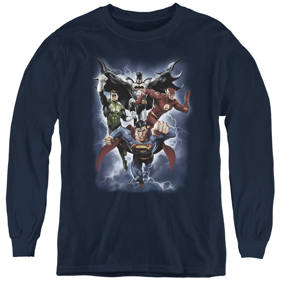 JLA - The Coming Storm L - S Youth product image 1