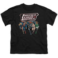 JLA - Charging Justice Youth Short Sleeve product image 1
