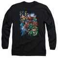 JLA - Heroes Unite Adult Long Sleeve product image 1