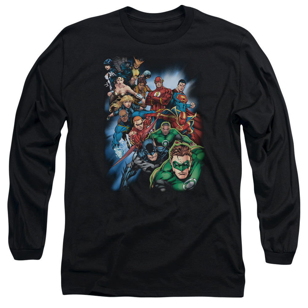 JLA - Heroes Unite Adult Long Sleeve product image 1