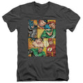 JLA - Hero Boxes Adult Slim Fit V Neck Cotton product image 1